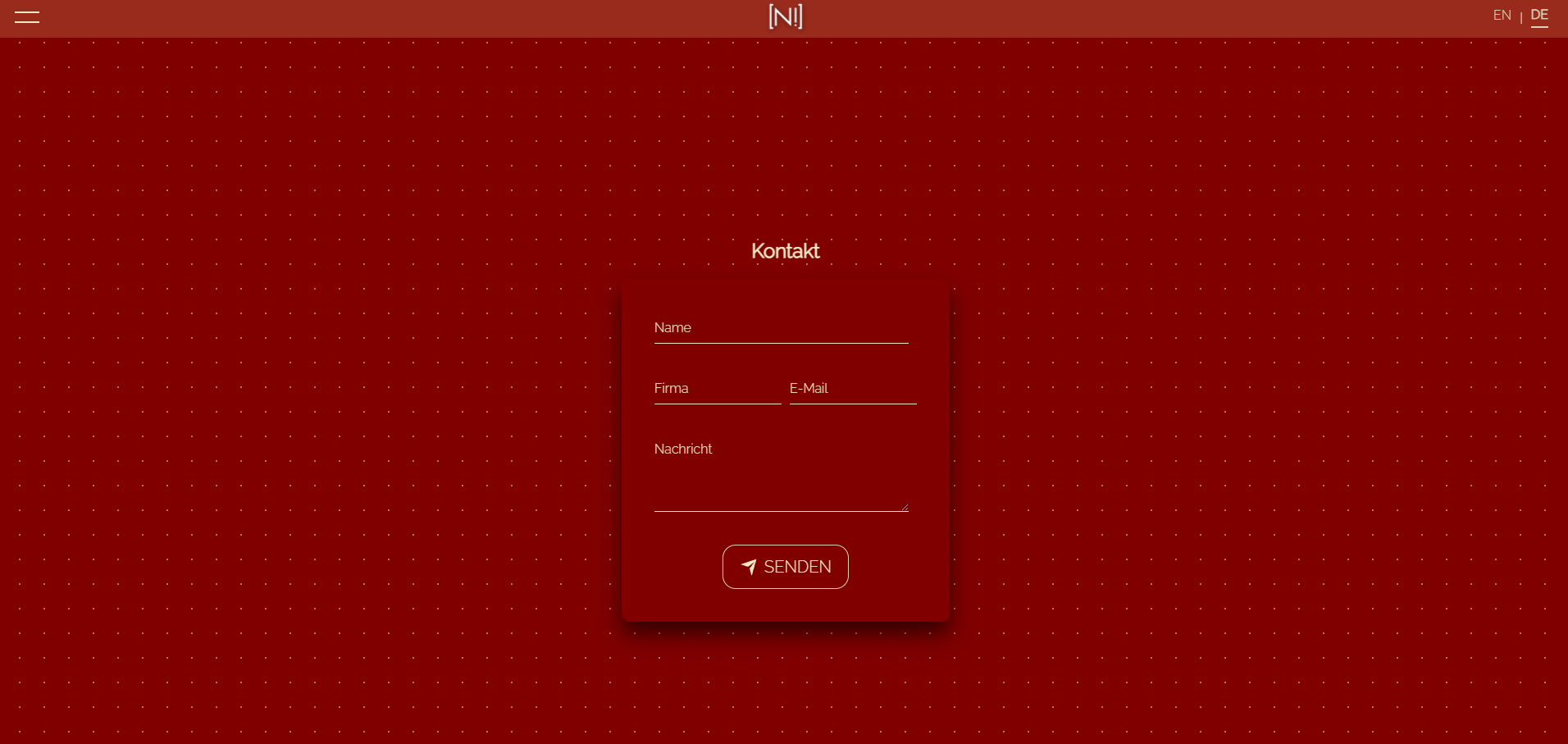 Alte Portfolio Webseite Screenshot 5
