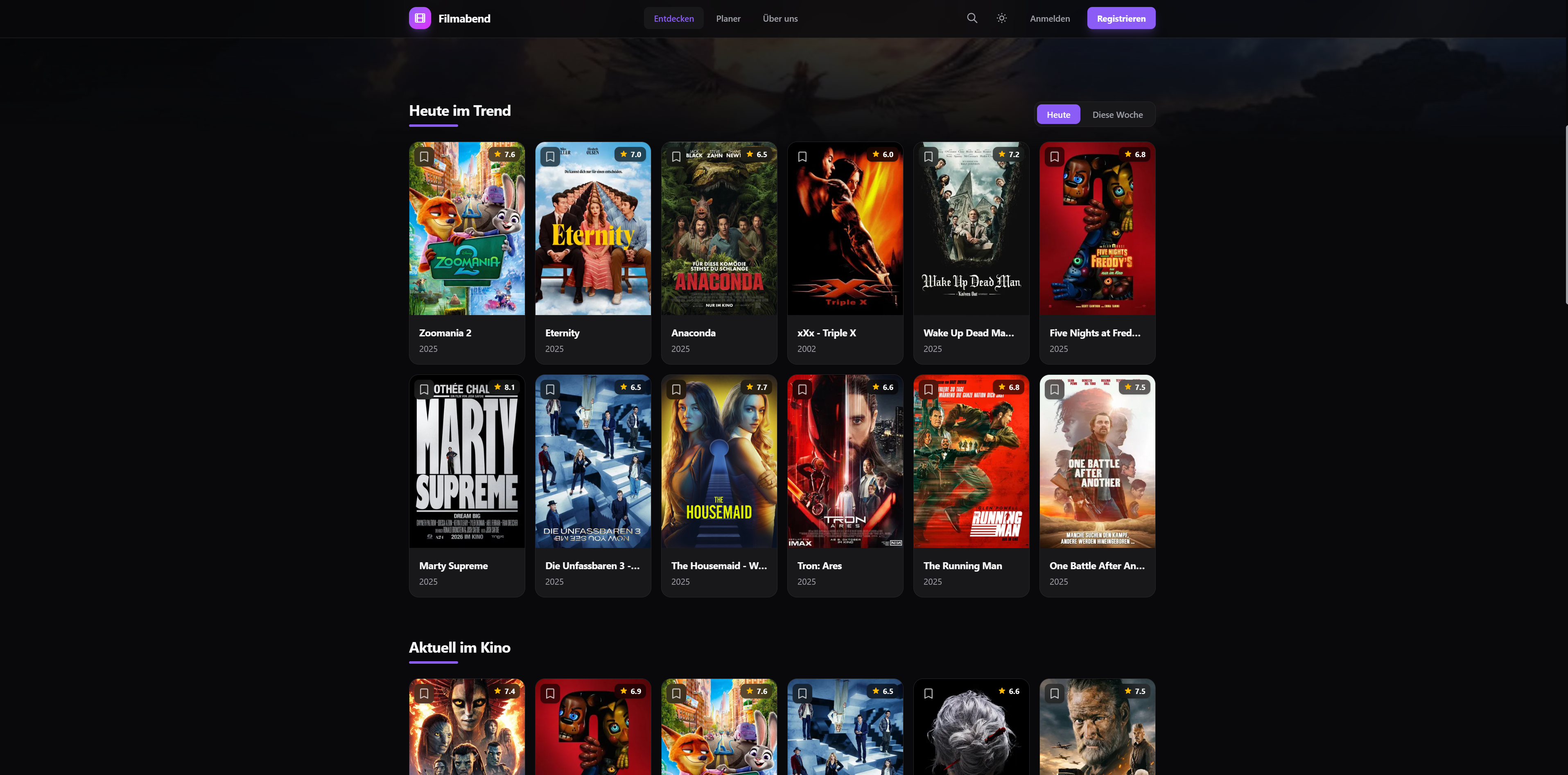 Filmabend Screenshot 2