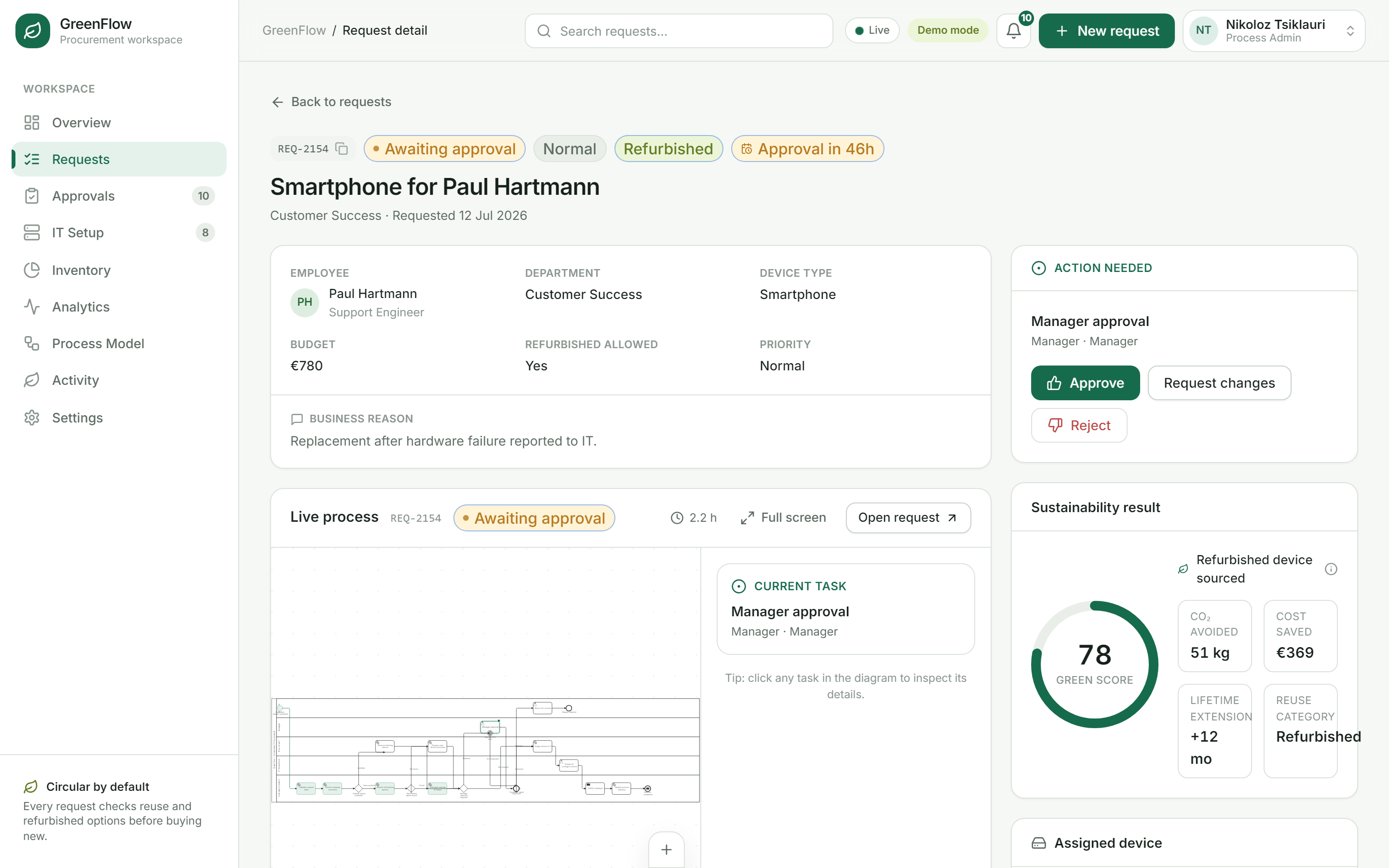 GreenFlow Screenshot 3